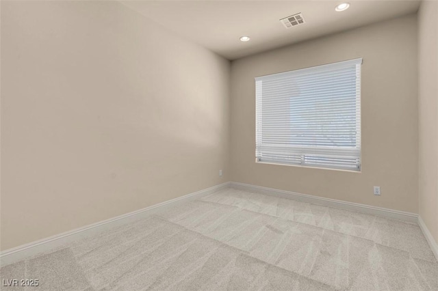 7668 Friendly Breeze Ct, Las Vegas, NV 89123 - spare room featuring carpet floors, recessed lighting, and baseboards