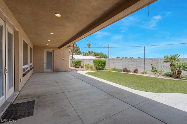 7668 Friendly Breeze Ct, Las Vegas, NV 89123 - view of patio featuring fence
