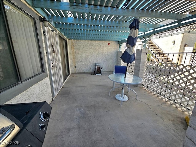 1128 Willow Tree Dr Unit C, Las Vegas, NV 89128 - view of patio / terrace featuring a pergola