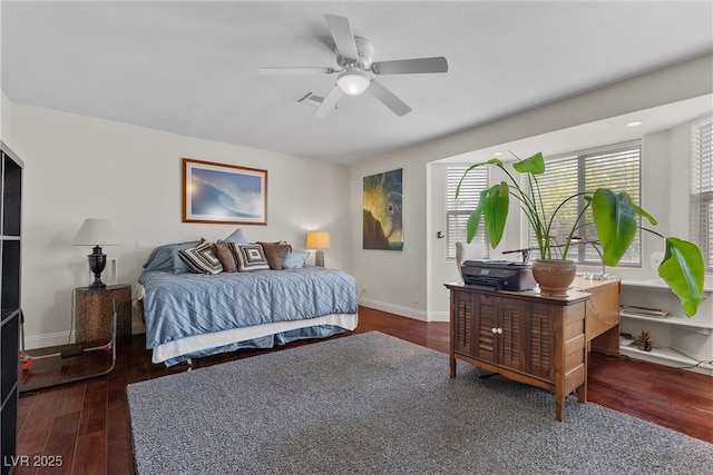 4185 W Arby Ave, Las Vegas, NV 89118 - bedroom with wood finished floors and baseboards