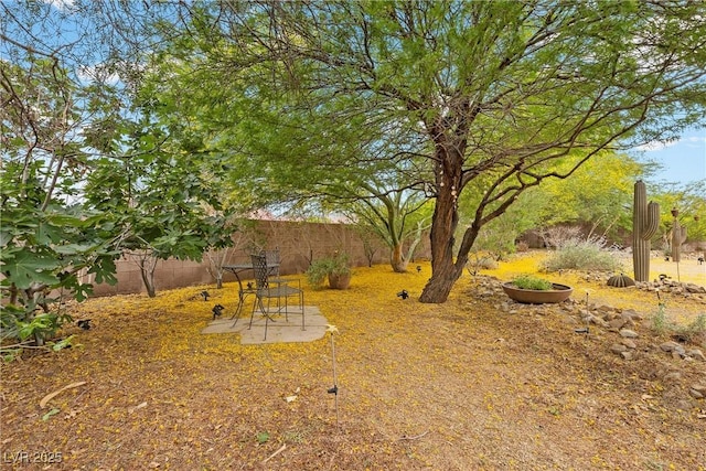 4185 W Arby Ave, Las Vegas, NV 89118 - view of yard featuring fence