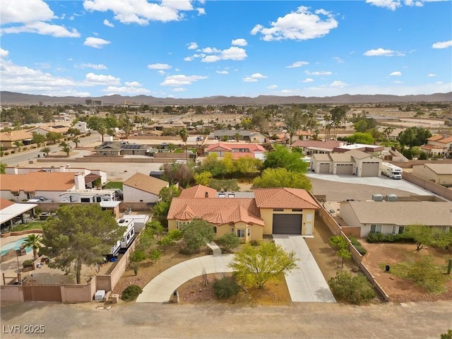 4185 W Arby Ave, Las Vegas, NV 89118 - aerial perspective of suburban area featuring a mountain backdrop