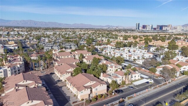 5000 Red Rock St Unit 237, Las Vegas, NV 89118 - aerial view of property's location featuring a mountainous background