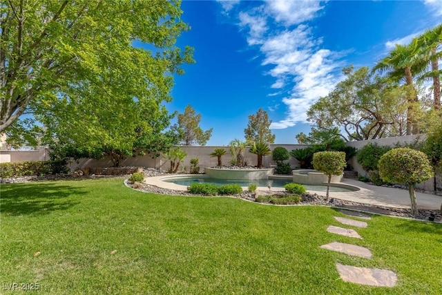 10761 Capesthorne Way, Las Vegas, NV 89135 - view of yard