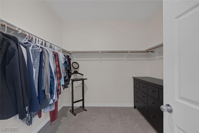 4050 Midnight Crest Ave, North Las Vegas, NV 89031 - walk in closet featuring carpet flooring
