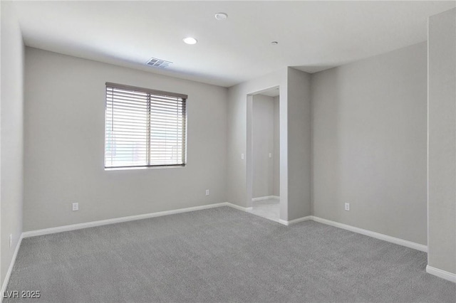 701 Monroe Hill Pl, Henderson, NV 89011 - carpeted spare room featuring baseboards and recessed lighting