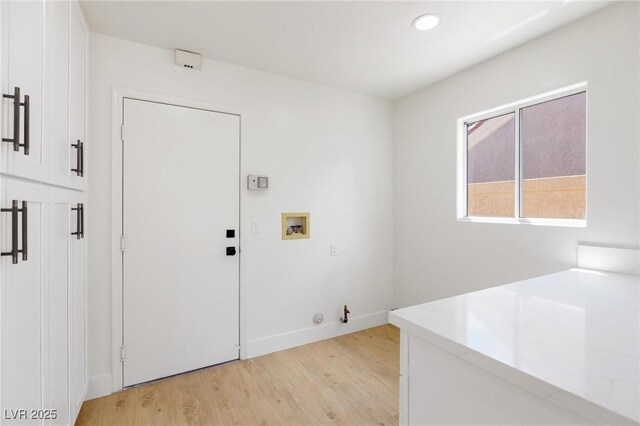 2913 Hawksdale Dr, Las Vegas, NV 89134 - foyer featuring light wood-type flooring, recessed lighting, and baseboards