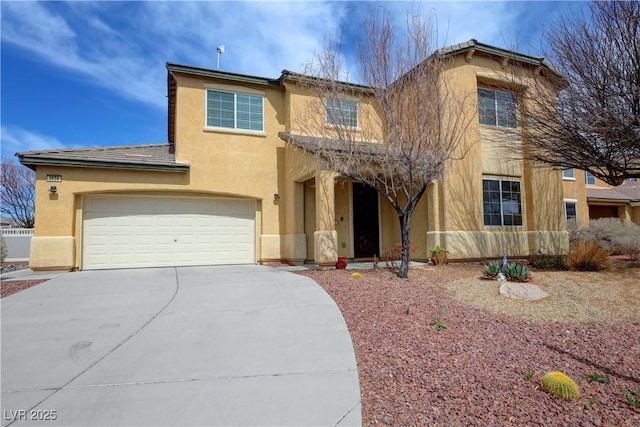 3938 E Chaffe Ave, Pahrump, NV 89061 - traditional-style house featuring stucco siding and driveway