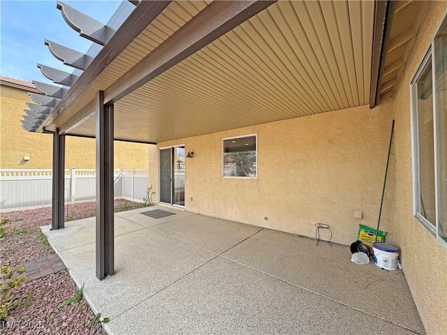 3938 E Chaffe Ave, Pahrump, NV 89061 - view of patio featuring fence