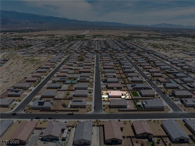 3543 E Malheur Ave, Pahrump, NV 89061 - view of property featuring a mountain view and a residential view
