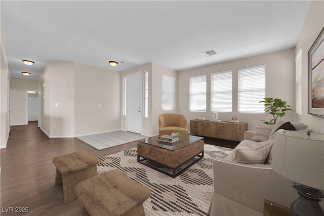 82 Autumn Day St, Henderson, NV 89012 - living area with wood finished floors and baseboards