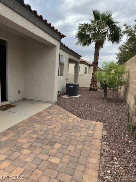 8325 Aspen Village St, Las Vegas, NV 89113 - fenced backyard featuring a patio area
