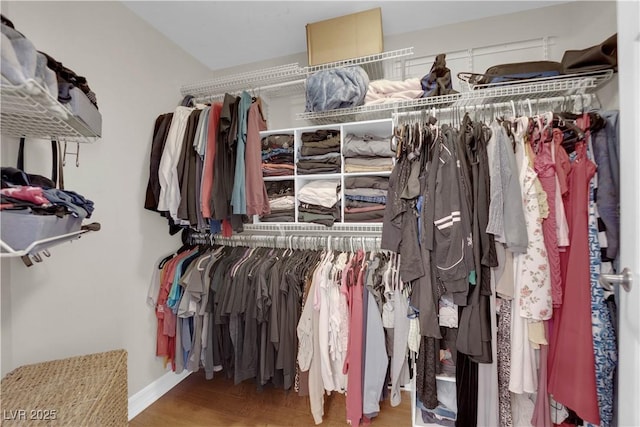 200 W Sahara Ave Unit 603, Las Vegas, NV 89102 - spacious closet with wood finished floors