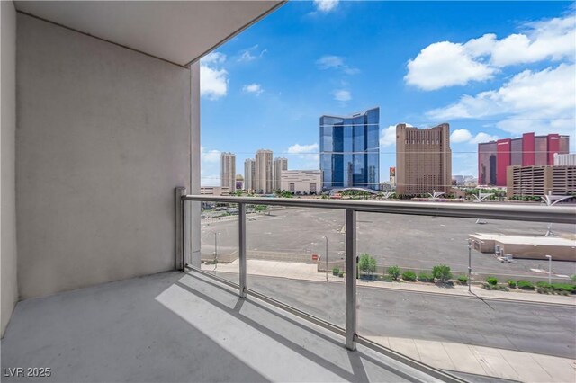 200 W Sahara Ave Unit 603, Las Vegas, NV 89102 - balcony with a skyline view