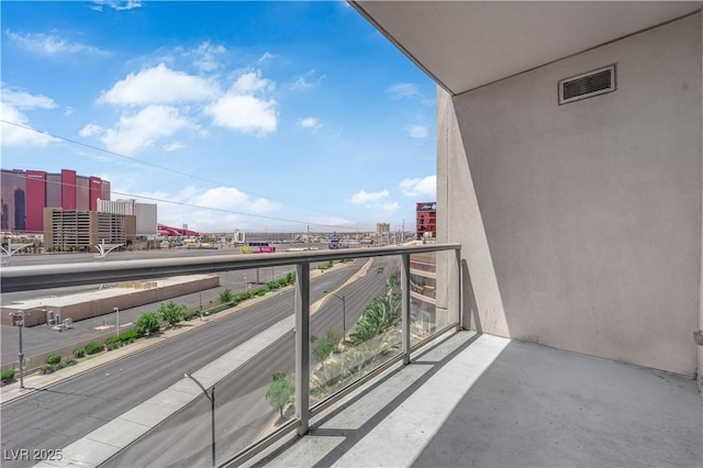 200 W Sahara Ave Unit 603, Las Vegas, NV 89102 - balcony featuring a view of city