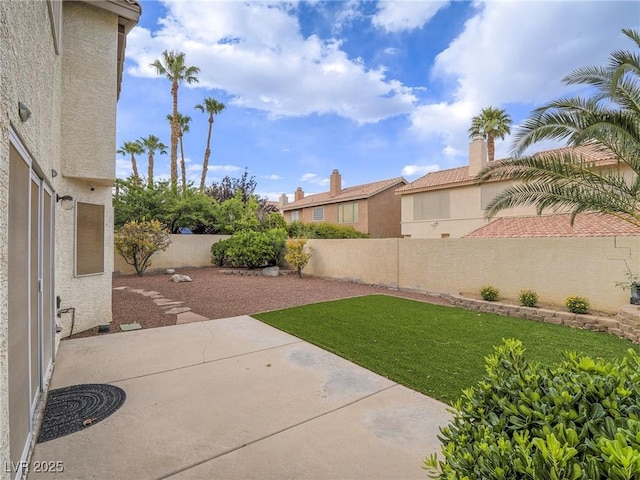 5452 Big Sky Ln, Las Vegas, NV 89149 - view of yard with a patio