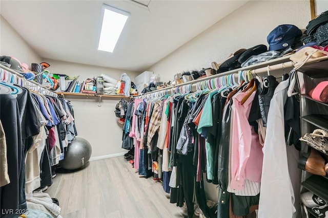 5638 Wild Olive St, Las Vegas, NV 89118 - walk in closet featuring wood finished floors