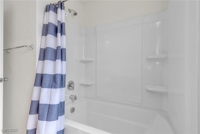 view of full bathroom