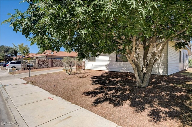 1620 Yellow Rose St, Las Vegas, NV 89108 - view of front of home with fence