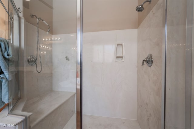 8125 Soledad Canyon St, Las Vegas, NV 89131 - full bathroom with a stall shower