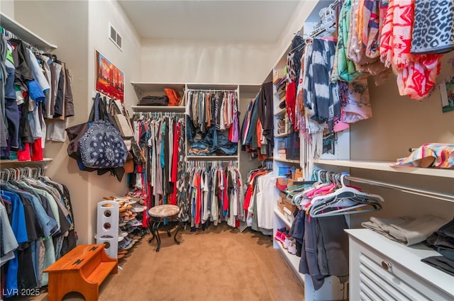 8125 Soledad Canyon St, Las Vegas, NV 89131 - spacious closet with carpet floors