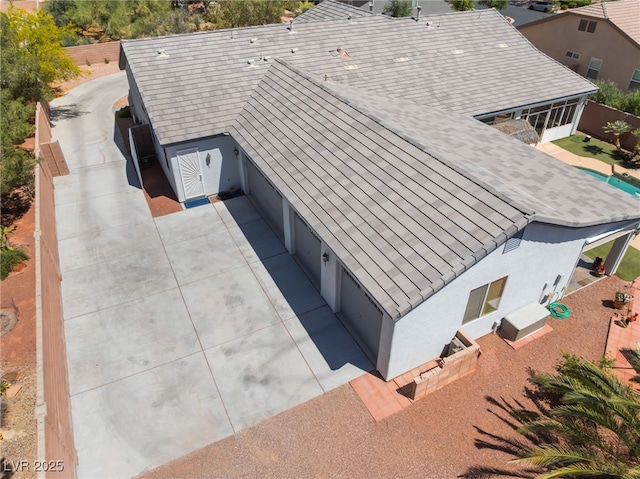 8125 Soledad Canyon St, Las Vegas, NV 89131 - aerial view of property and surrounding area