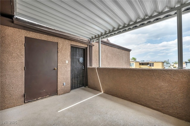 1424 Santa Anita Dr Unit D, Las Vegas, NV 89119 - view of patio / terrace with a balcony
