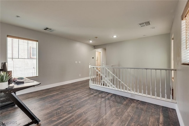 680 Moonlight Stroll St, Henderson, NV 89002 - unfurnished office featuring wood finished floors, baseboards, and recessed lighting
