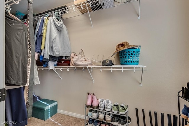 680 Moonlight Stroll St, Henderson, NV 89002 - spacious closet featuring carpet flooring