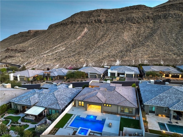 10048 Copper Edge Rd, Las Vegas, NV 89148 - mountain view featuring nearby suburban area