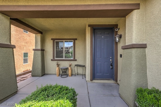 10623 Auburn Springs Ave, Las Vegas, NV 89166 - property entrance with stucco siding