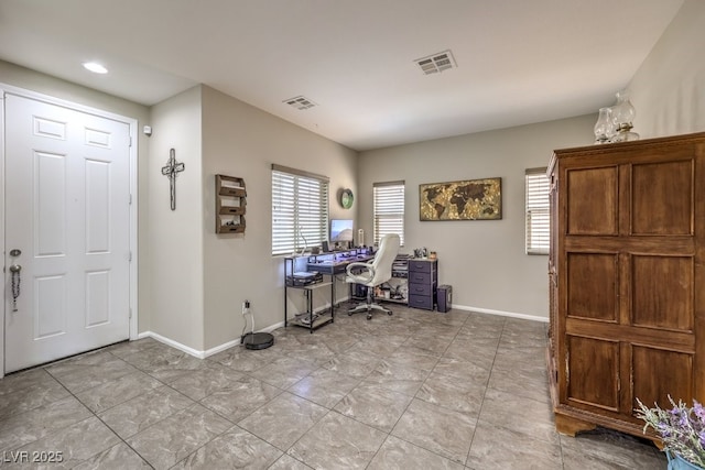 10623 Auburn Springs Ave, Las Vegas, NV 89166 - home office featuring baseboards and recessed lighting