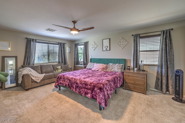 10623 Auburn Springs Ave, Las Vegas, NV 89166 - carpeted bedroom featuring ceiling fan