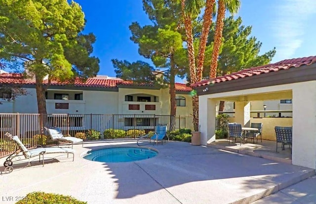8455 W Sahara Ave Unit 213, Las Vegas, NV 89117 - view of pool with a patio area and a pool