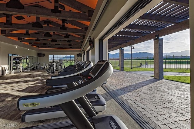 10324 Stroma Ave, Las Vegas, NV 89166 - view of workout area