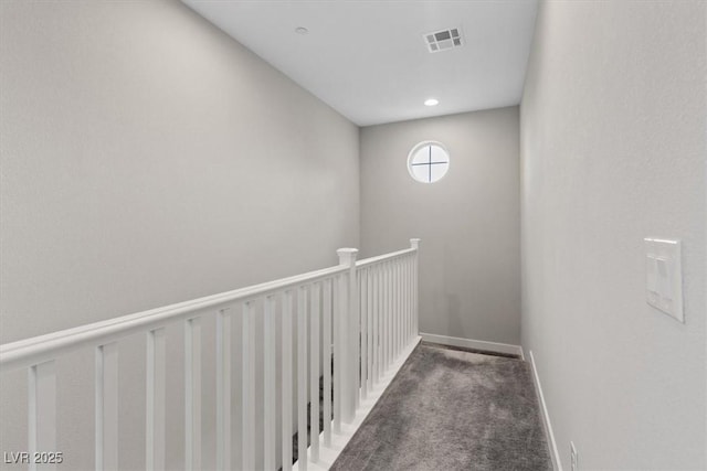10324 Stroma Ave, Las Vegas, NV 89166 - hallway with carpet flooring and baseboards