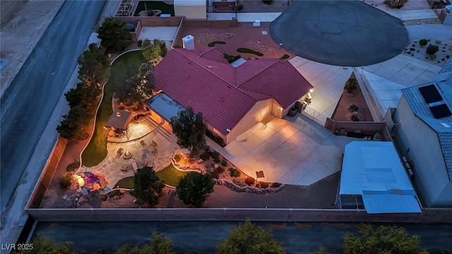 aerial view