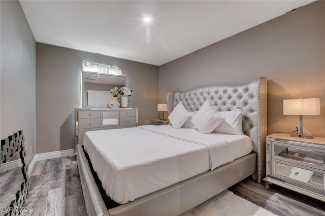 1637 Harvest Pecan Ct, Las Vegas, NV 89108 - bedroom featuring wood finished floors and baseboards