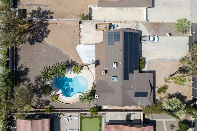 3075 Santa Margarita St, Las Vegas, NV 89146 - drone / aerial view of a pool