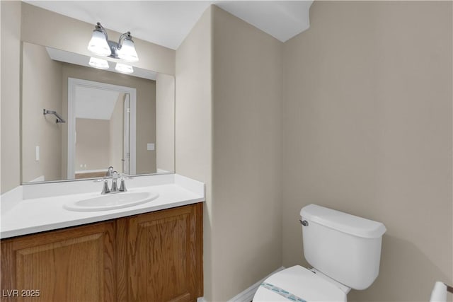 125 Sharp Edge Ave, North Las Vegas, NV 89031 - half bath featuring toilet and vanity