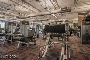 8255 Las Vegas Blvd Unit 611, Las Vegas, NV 89123 - exercise room with carpet floors