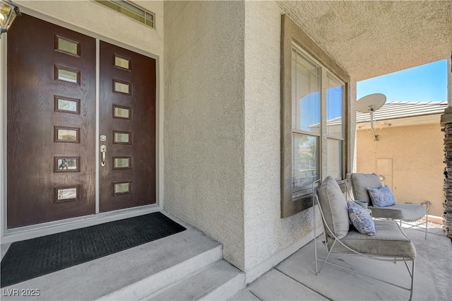 3728 Richard Allen Ct, Las Vegas, NV 89147 - property entrance with stucco siding