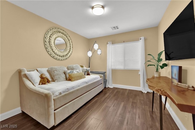 10902 Fintry Hills St, Las Vegas, NV 89141 - living room with baseboards and wood finished floors