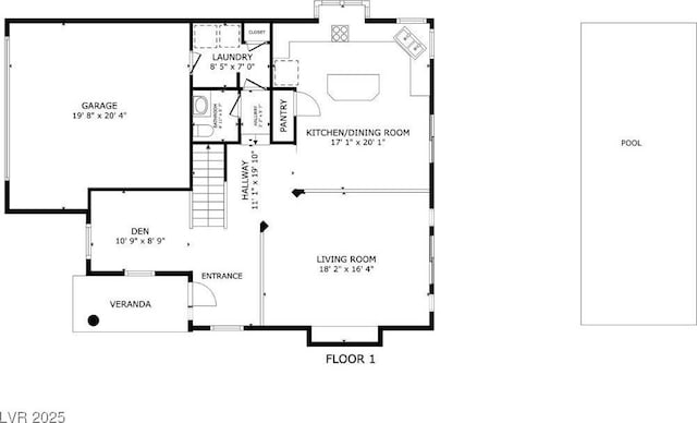 10902 Fintry Hills St, Las Vegas, NV 89141 - view of floor plan / room layout