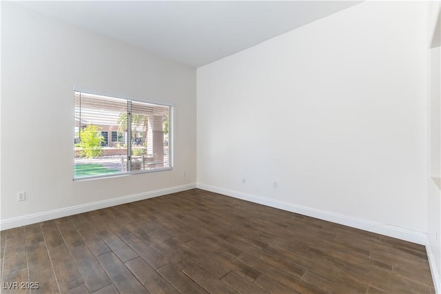 2185 High Mesa Dr, Henderson, NV 89012 - unfurnished room with dark wood-style floors and baseboards