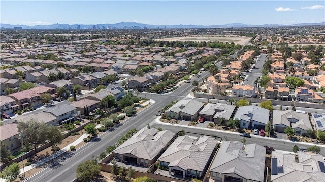 7416 Deschutes Cir, Las Vegas, NV 89129 - aerial perspective of suburban area featuring a mountainous background