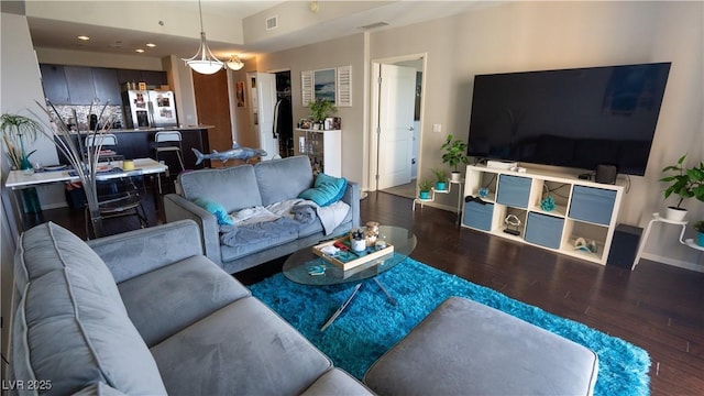 8255 S Las Vegas Blvd Unit 1514, Las Vegas, NV 89123 - living room with wood finished floors and baseboards
