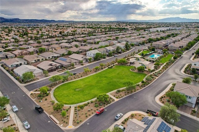 1055 Fish Pond Ave, Henderson, NV 89014 - aerial view of a mountainous background