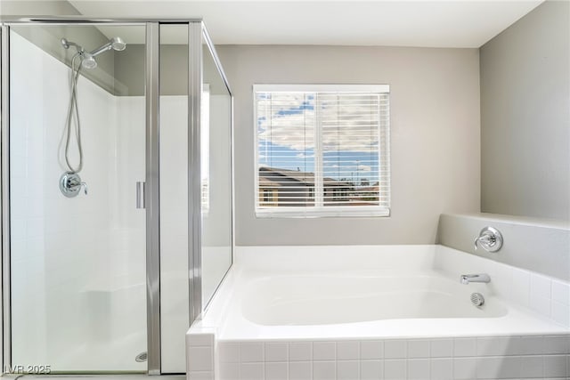5981 Smith Valley Rd, Las Vegas, NV 89148 - bathroom with a stall shower and a bath