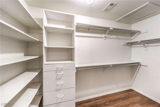 1557 Lake Placid Ter Unit 1557, Henderson, NV 89014 - spacious closet with dark wood-style floors